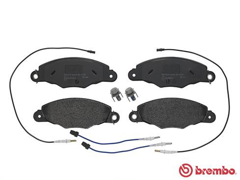 BREMBO Bremsbelagsatz, Scheibenbremse