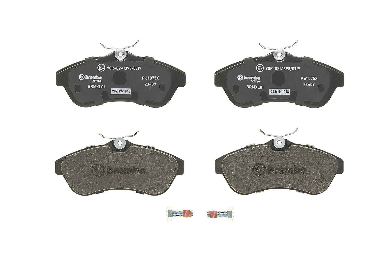 BREMBO Bremsbelagsatz, Scheibenbremse