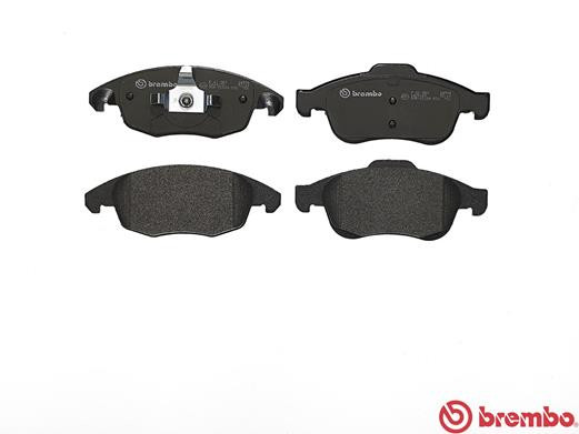BREMBO Bremsbelagsatz, Scheibenbremse