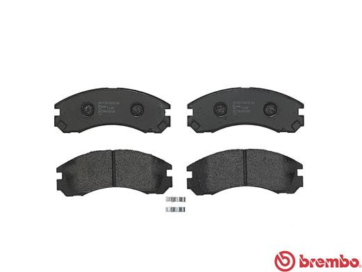 BREMBO Bremsbelagsatz, Scheibenbremse