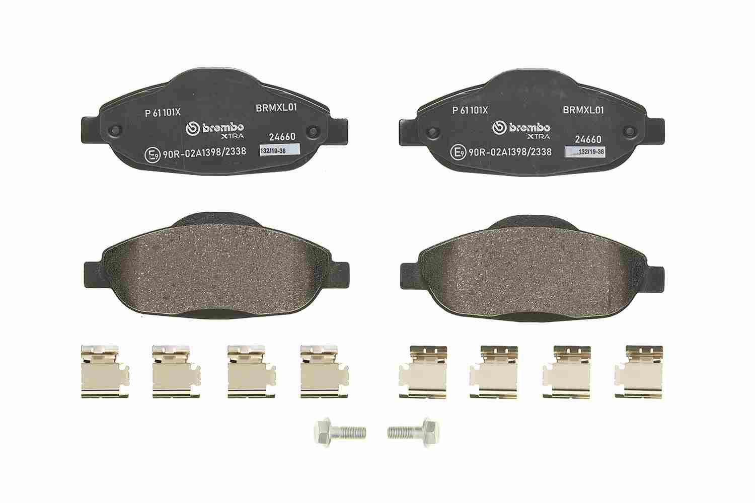 BREMBO Bremsbelagsatz, Scheibenbremse
