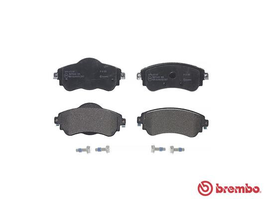 BREMBO Bremsbelagsatz, Scheibenbremse