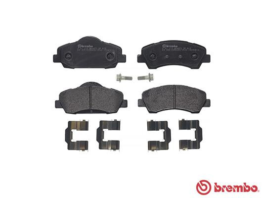 BREMBO Bremsbelagsatz, Scheibenbremse