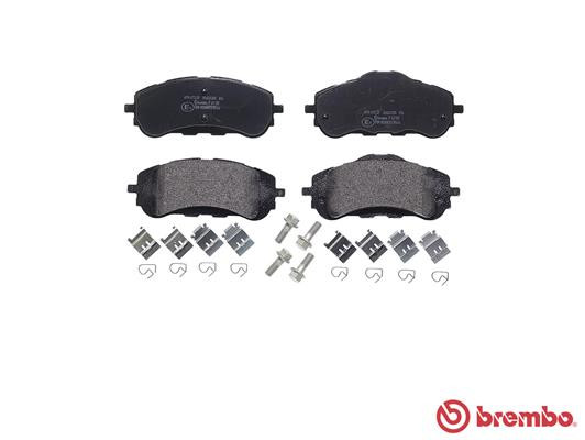 BREMBO Bremsbelagsatz, Scheibenbremse