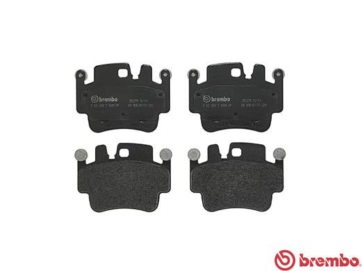 BREMBO Bremsbelagsatz, Scheibenbremse