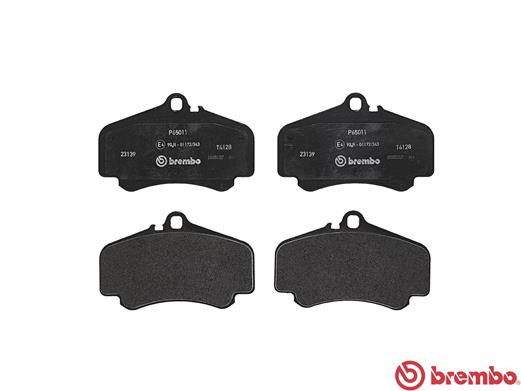BREMBO Bremsbelagsatz, Scheibenbremse