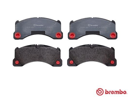 BREMBO Bremsbelagsatz, Scheibenbremse