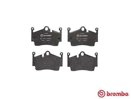 BREMBO Bremsbelagsatz, Scheibenbremse