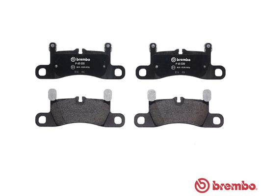 BREMBO Bremsbelagsatz, Scheibenbremse