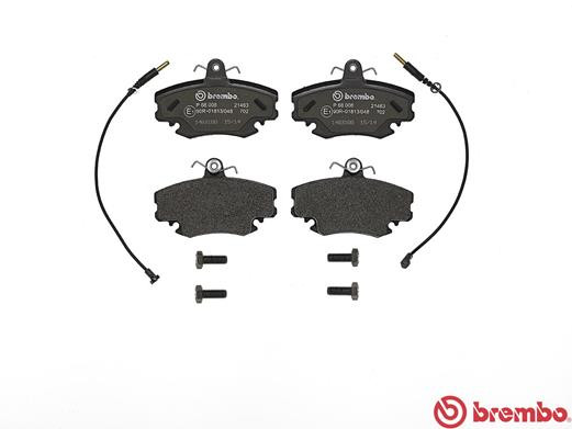 BREMBO Bremsbelagsatz, Scheibenbremse