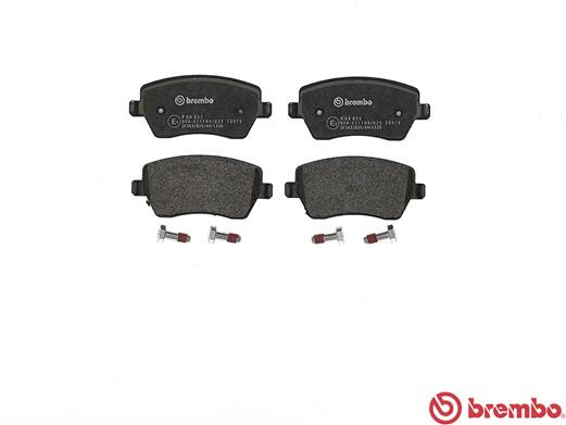 BREMBO Bremsbelagsatz, Scheibenbremse