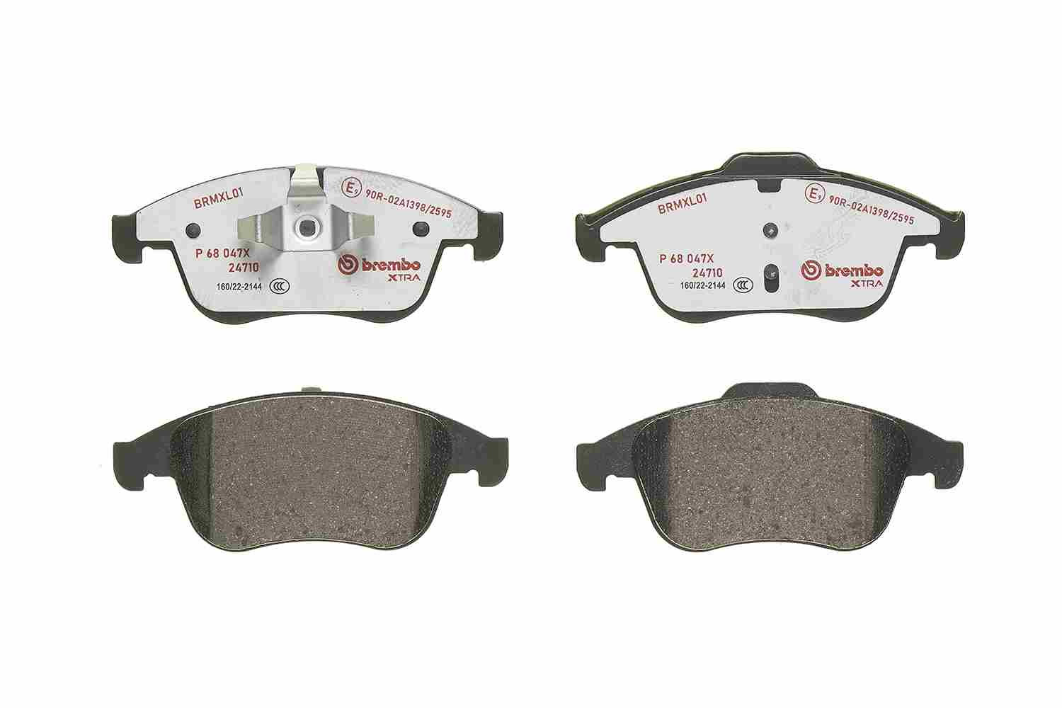 BREMBO Bremsbelagsatz, Scheibenbremse