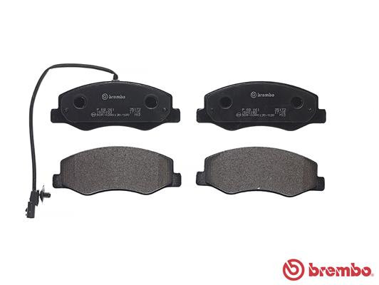 BREMBO Bremsbelagsatz, Scheibenbremse