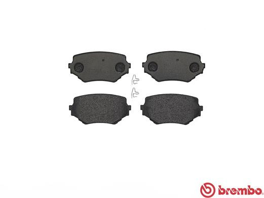 BREMBO Bremsbelagsatz, Scheibenbremse
