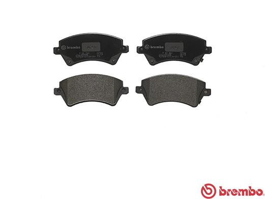 BREMBO Bremsbelagsatz, Scheibenbremse
