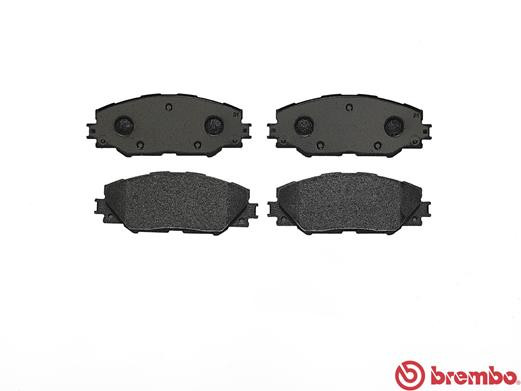 BREMBO Bremsbelagsatz, Scheibenbremse