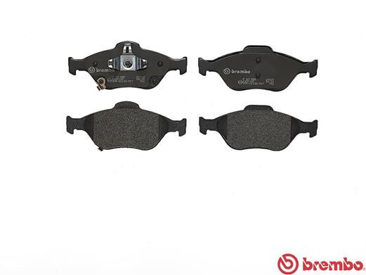 BREMBO Bremsbelagsatz, Scheibenbremse