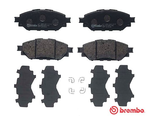 BREMBO Bremsbelagsatz, Scheibenbremse