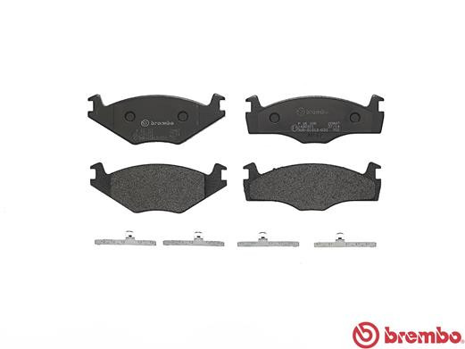 BREMBO Bremsbelagsatz, Scheibenbremse