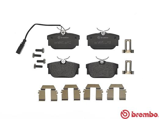 BREMBO Bremsbelagsatz, Scheibenbremse