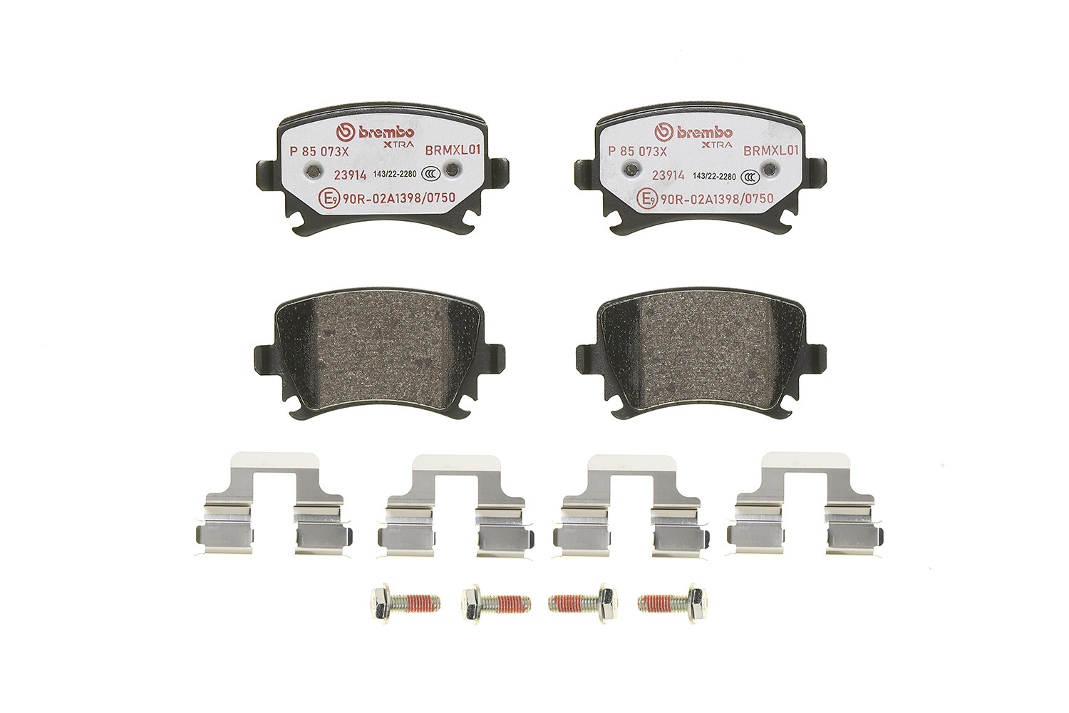 BREMBO Bremsbelagsatz, Scheibenbremse