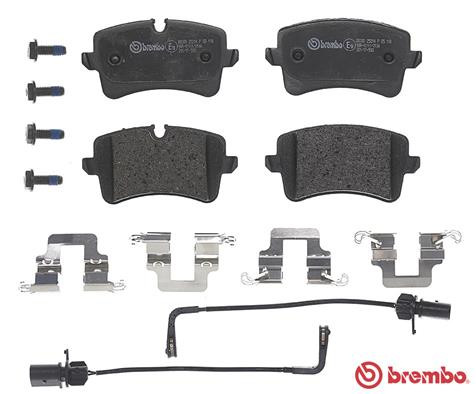 BREMBO Bremsbelagsatz, Scheibenbremse