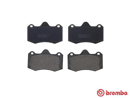 BREMBO Bremsbelagsatz, Scheibenbremse