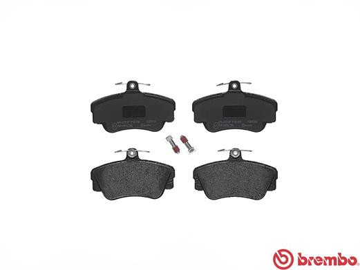 BREMBO Bremsbelagsatz, Scheibenbremse