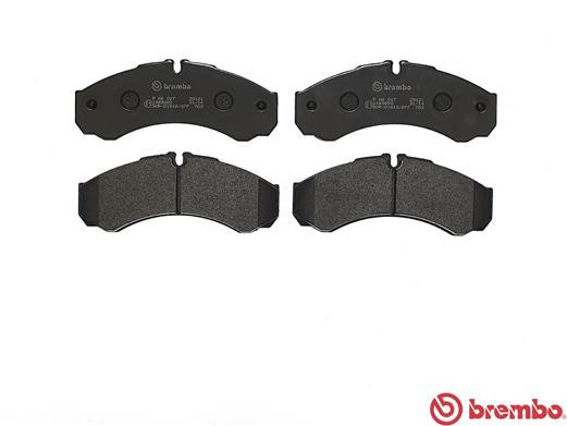 BREMBO Bremsbelagsatz, Scheibenbremse