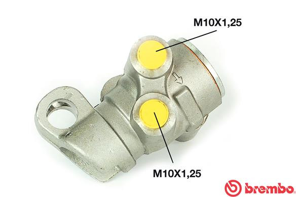 BREMBO Bremskraftregler