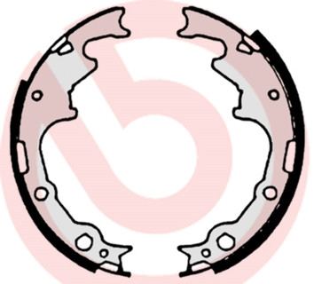 BREMBO Bremsbackensatz