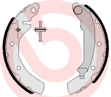 BREMBO Bremsbackensatz