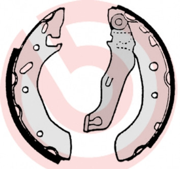 BREMBO Bremsbackensatz
