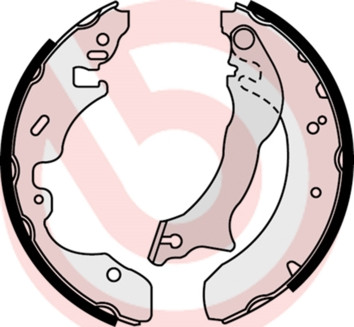 BREMBO Bremsbackensatz