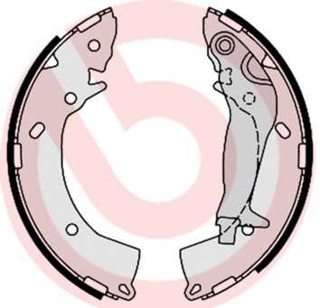 BREMBO Bremsbackensatz