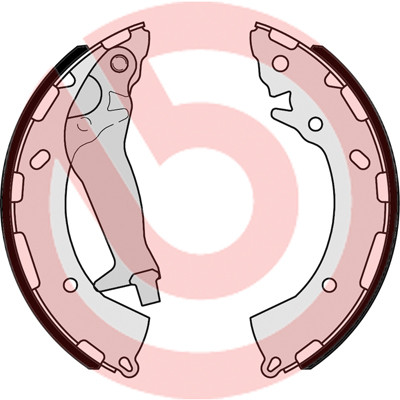 BREMBO Bremsbackensatz