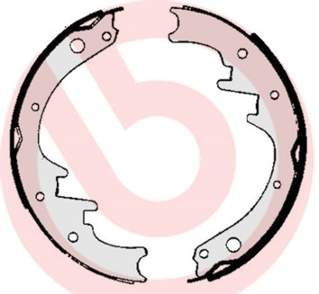 BREMBO Bremsbackensatz