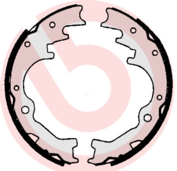 BREMBO Bremsbackensatz