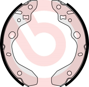 BREMBO Bremsbackensatz