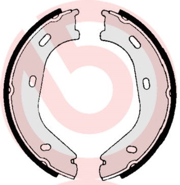 BREMBO Bremsbackensatz, Feststellbremse