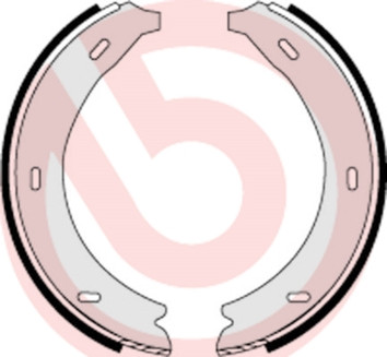 BREMBO Bremsbackensatz, Feststellbremse