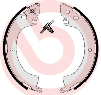 BREMBO Bremsbackensatz