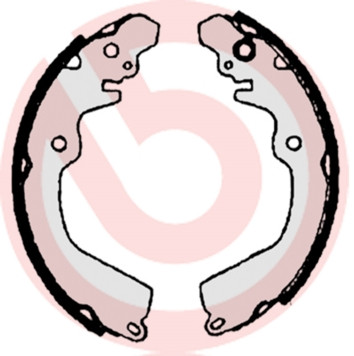 BREMBO Bremsbackensatz