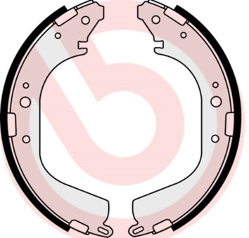 BREMBO Bremsbackensatz