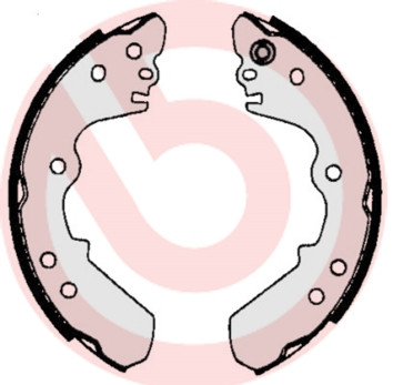 BREMBO Bremsbackensatz