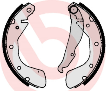 BREMBO Bremsbackensatz