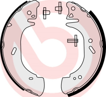 BREMBO Bremsbackensatz