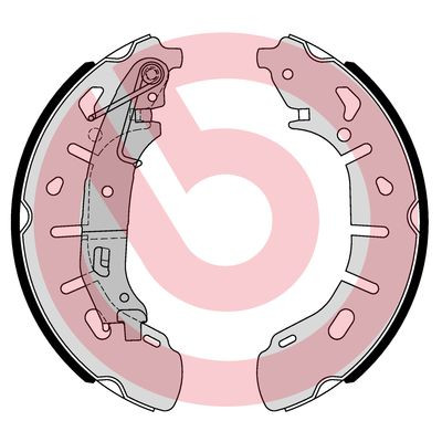 BREMBO Bremsbackensatz