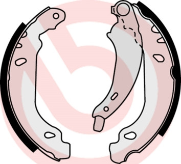 BREMBO Bremsbackensatz