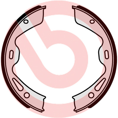 BREMBO Bremsbackensatz, Feststellbremse